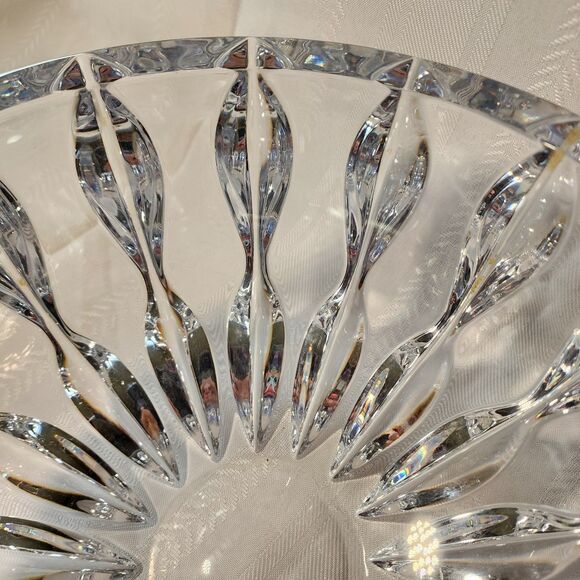 Miller Rogaska Heavy Crystal Bowl 10" dia 5" deep  1/2" thick Rim  Centerpiece - Picture 14 of 16
